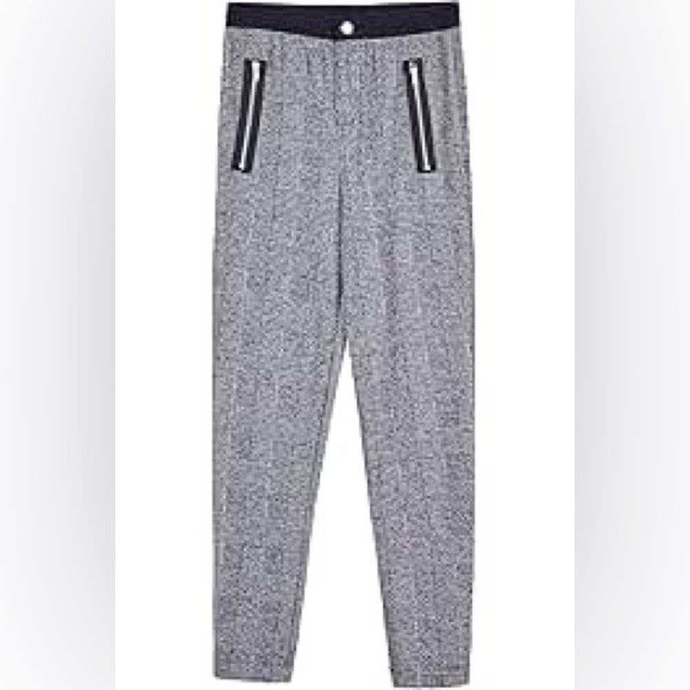 NWT Amy Byer girls grey and black pants